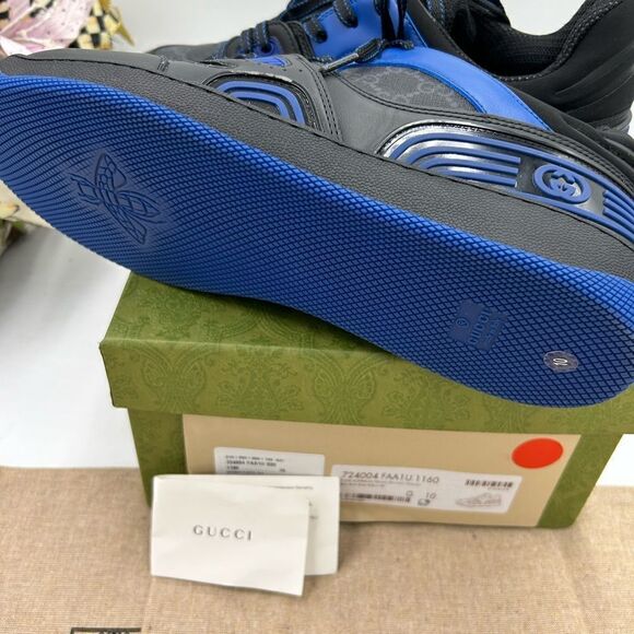 Men’s Gucci, limited edition basket sneakers, size 10 made in Italy - Picture 8 of 11
